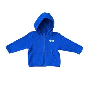The North Face Kids Bright Blue Zip-Up Hoodie